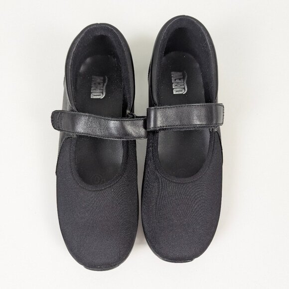 Drew | Black Mary Jane Magnolia Comfort Walking Shoes Size US10 - Picture 2 of 10